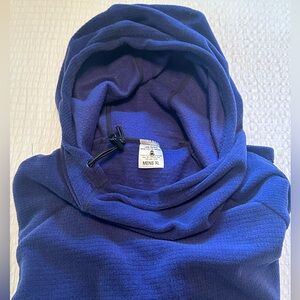 Melanzana Micro Grid Hoodie V1 Men’s XL in Sapphire